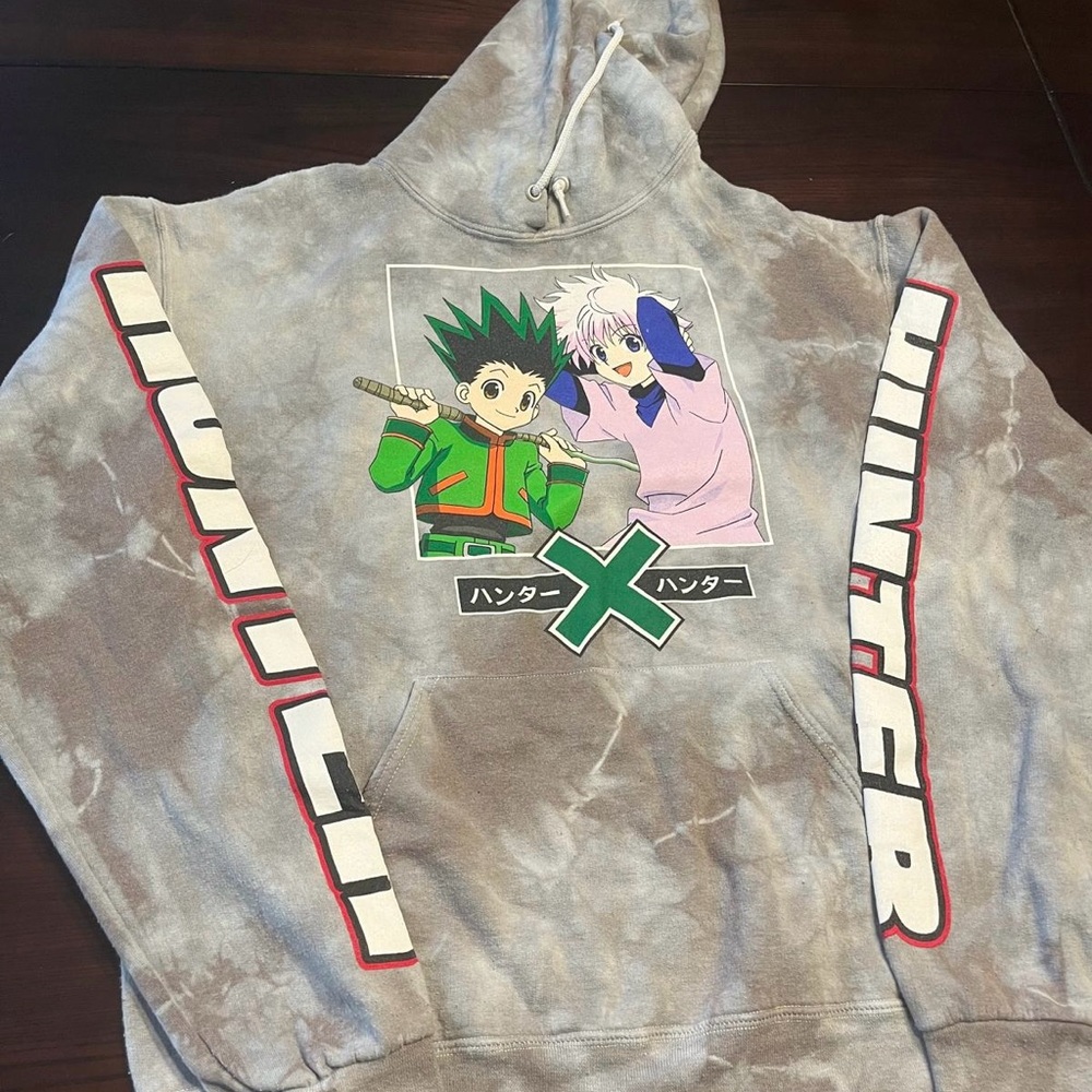 Hunter x Hunter Gray Sweater with Unique Design